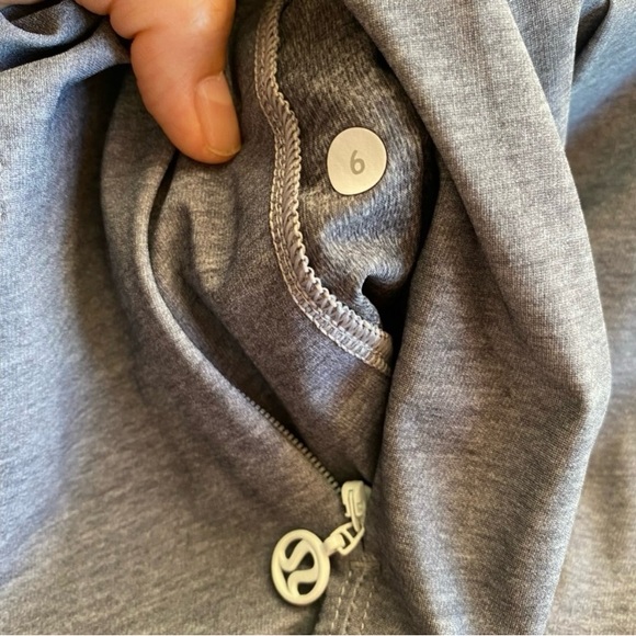 Lululemon Athletica & go City Beautiful Skort Activewear Gray Heathered Size 6 - Picture 16 of 16